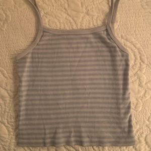 BRANDY MELVILLE blue stripped tank